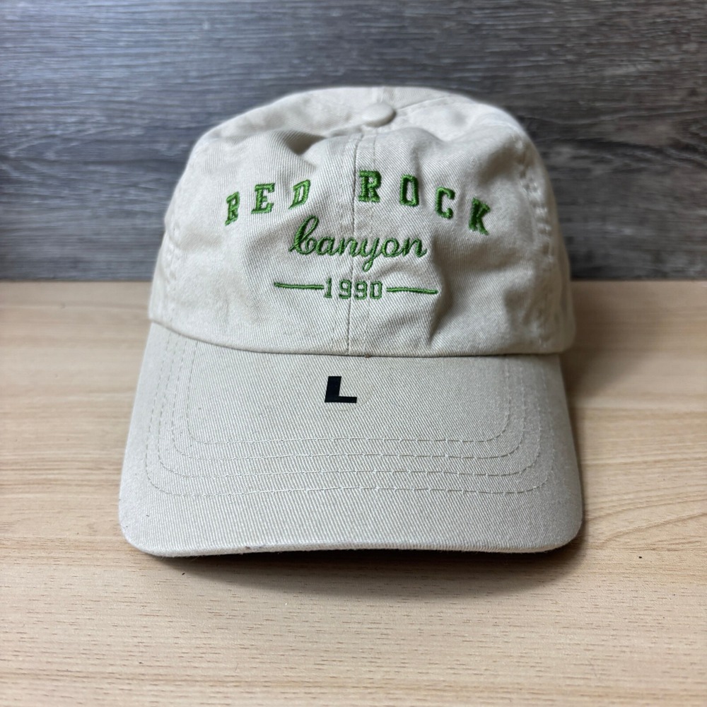 Red Rock Canyon Hat Cap Strap Back Brown Adjustable